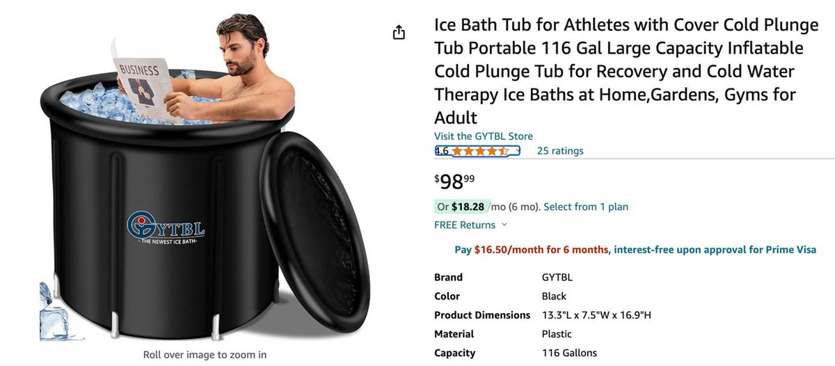 Freebie_Flow's tweet image. FreebieFlow just got this ICE BATH for you guessed it... ZERO DOLLARS! 🤑

Get 10+ free items sent to your door every single month with FreebieFlow for just $39. Try us out today with code SPRING10 !

👉 freebieflow.com/x