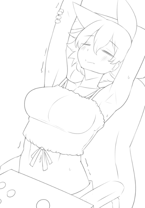 Sweaty gaming Coyo doodle 
