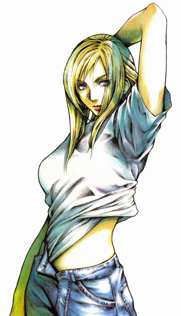 TheOtaking's tweet photo. Parasite Eve II - Square - PlayStation - 1998
Illustration by Tetsuya Nomura https://t.co/vw3a06hMOG