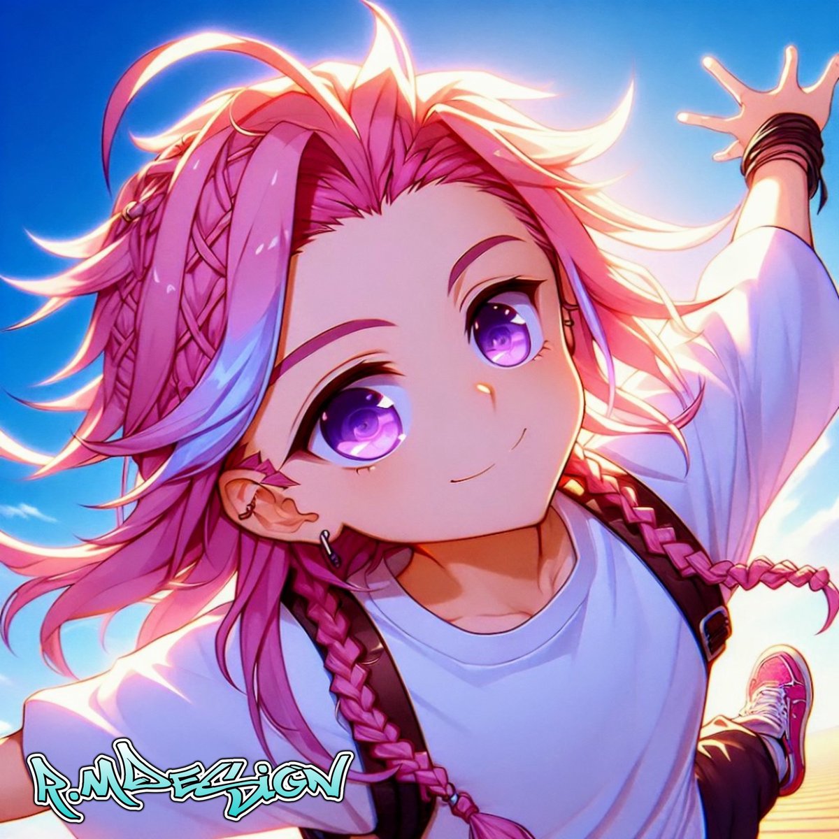 taku071998's tweet photo. おはようございます☀️🙋❗
happyな1日を過ごして下さい🎵
__________________________
#RMdesign
#AIイラスト https://t.co/vKNAs828rB
