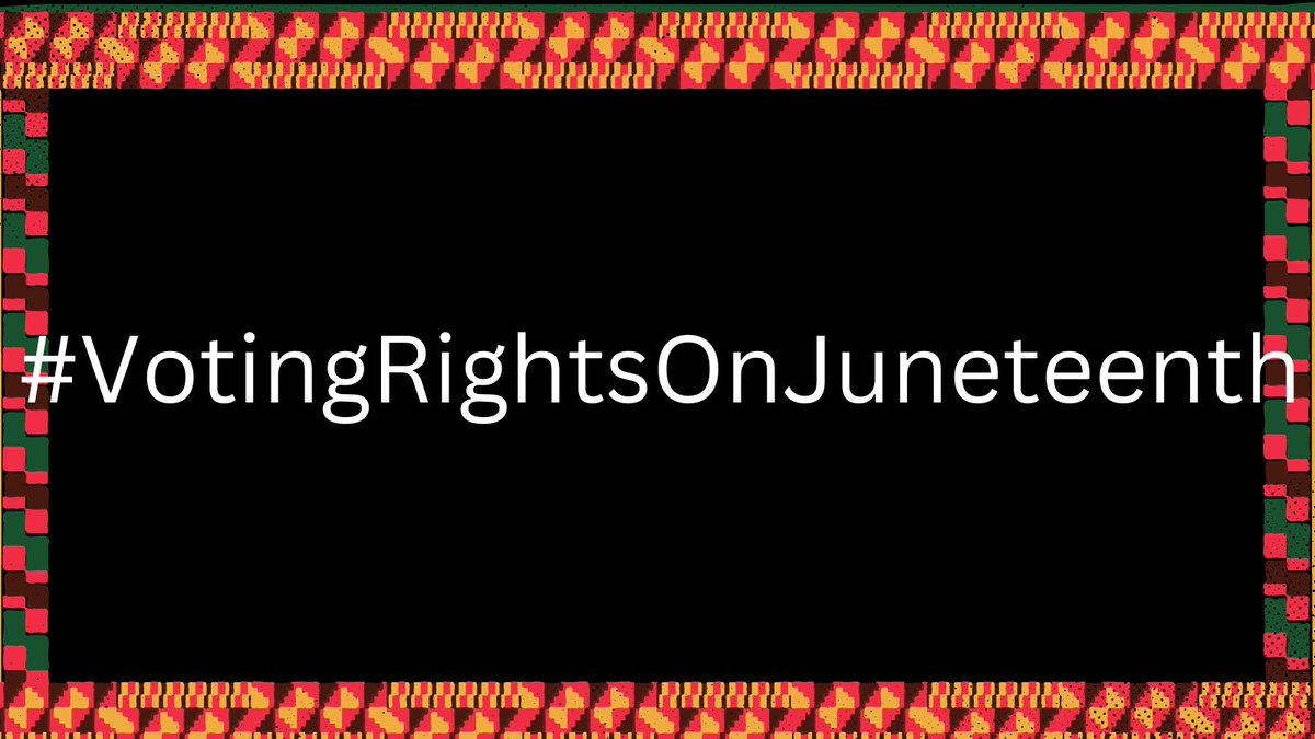 AkJuneteenth's tweet photo. Juneteenth is not just a celebration of freedom; it's a call to action. #VotingRightsOnJuneteenth #Juneteenth2024 https://t.co/udEiDb0poC