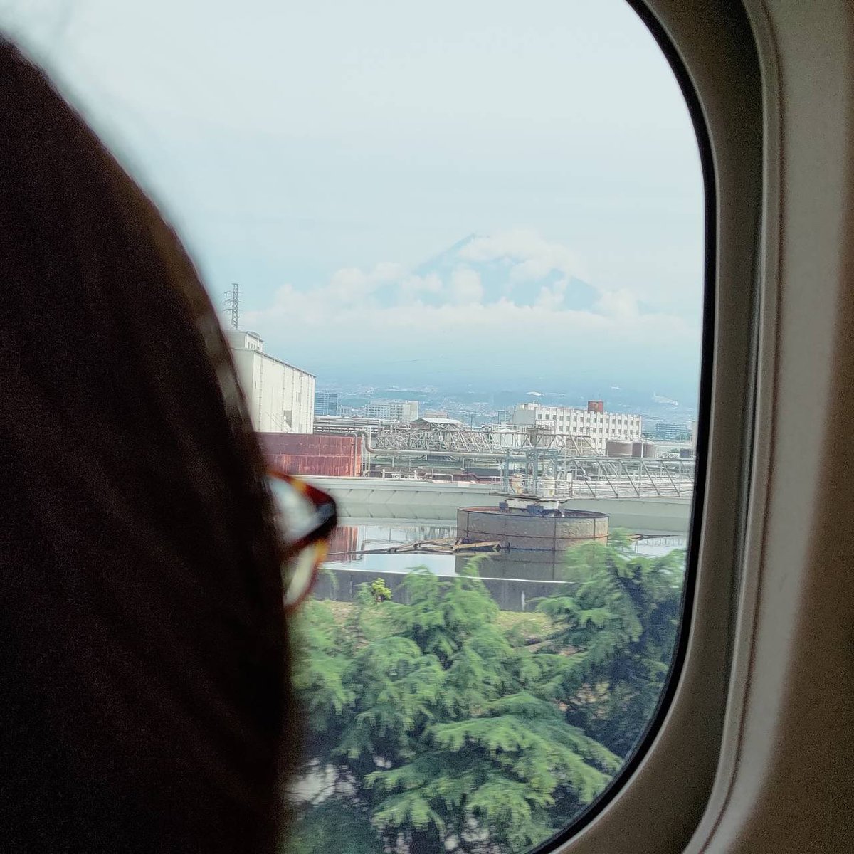 富士山に黄昏てるワイ（たそまろ） 撮影：ｾﾝﾍﾞｻﾝ
