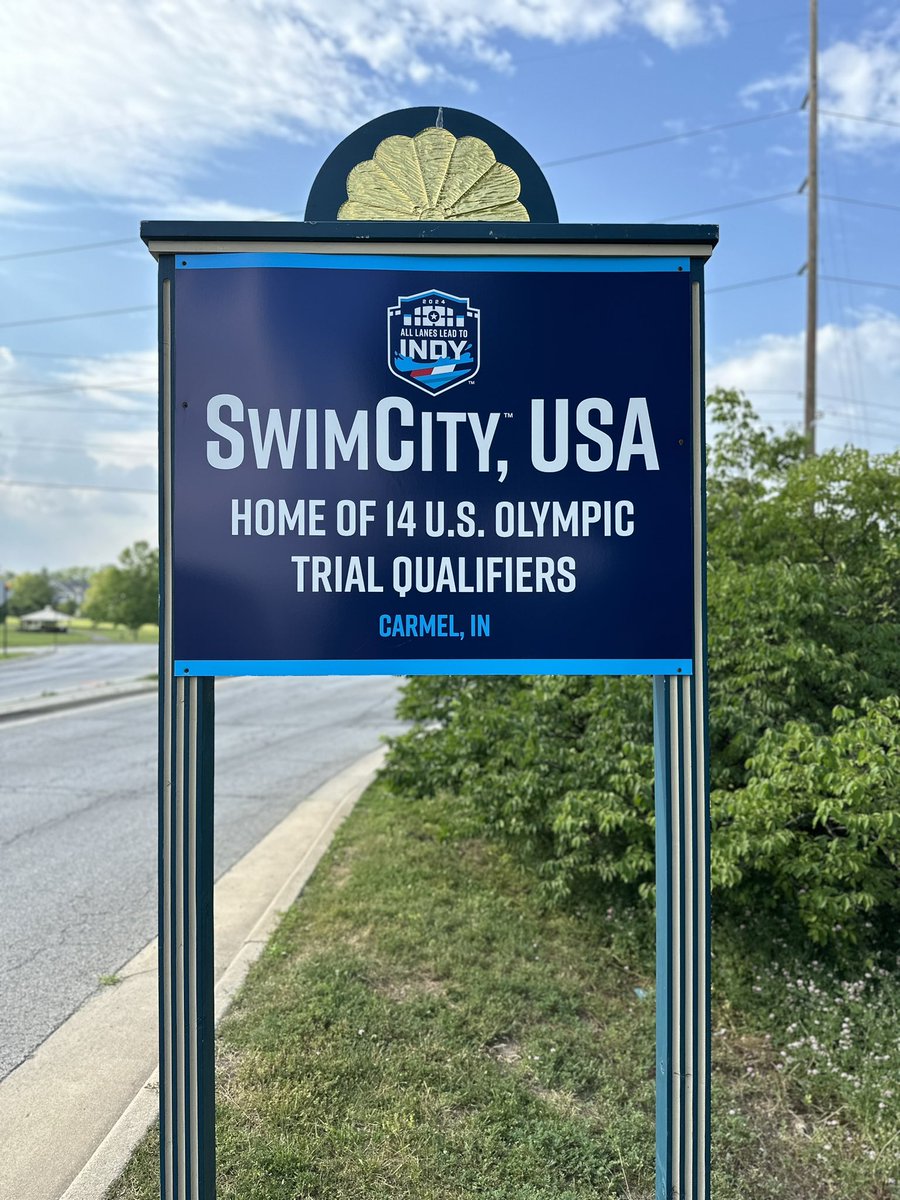 ADChernoff's tweet photo. Love this! Well done @CityOfCarmelIn! 🇺🇸 🏊 🥇 https://t.co/89pxxV3qpJ