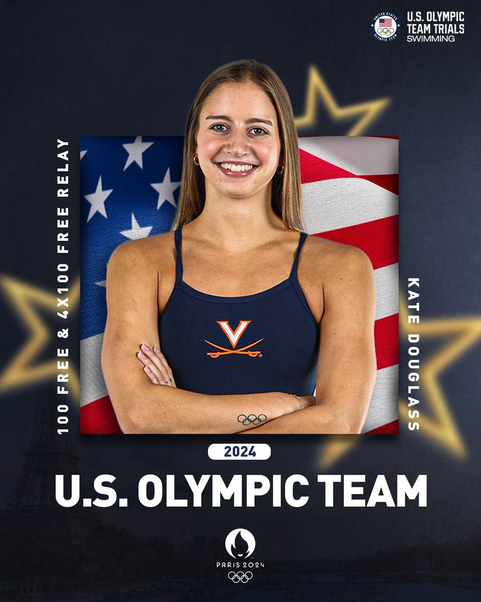 🇺🇸US Olympic Trials 🇺🇸

Kate Douglass wins the Women's 100 Free to return to the Olympics in both the 100 Free and 4x100 Free Relay