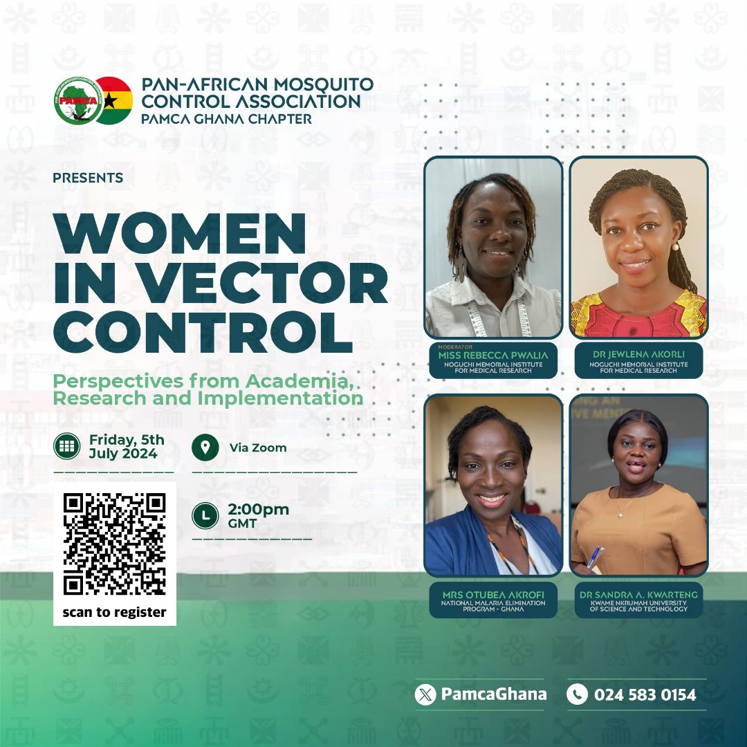 Another webinar loading, this time the focus is all on our amazing women in Vector control 👩‍🔬👩‍🔬. Join us let's get perspectives from academia, research and implementation.

Register here: us06web.zoom.us/webinar/regist…