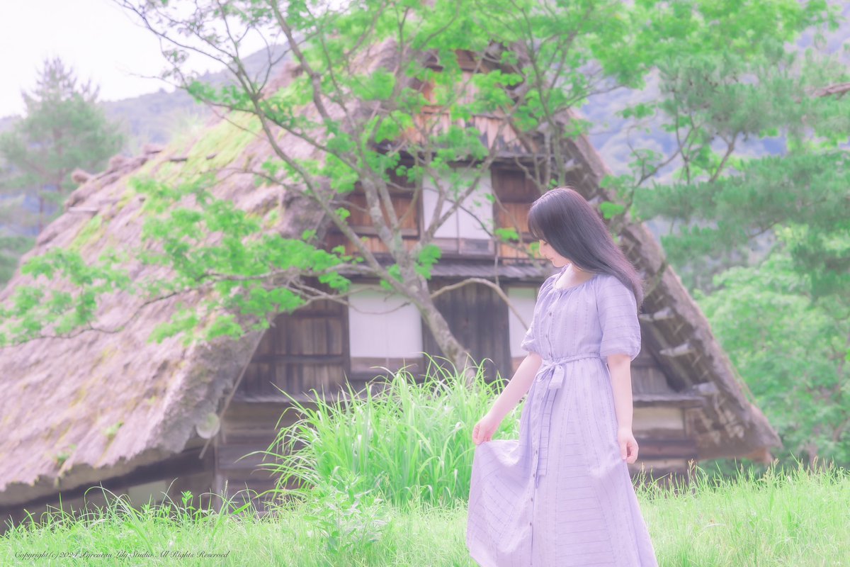 nbrthr's tweet photo. 爽やかな初夏の兆し✨
モデル✨rococoさん
@rococo03703103 
ロケ地⛰️白川郷 https://t.co/5fZ7AUeAr4