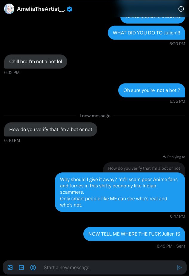 TravisHillsthe1's tweet photo. Me Trolling art scammer:
Also #FreeKingJulien #Artscammers https://t.co/NkQxsK1vbA