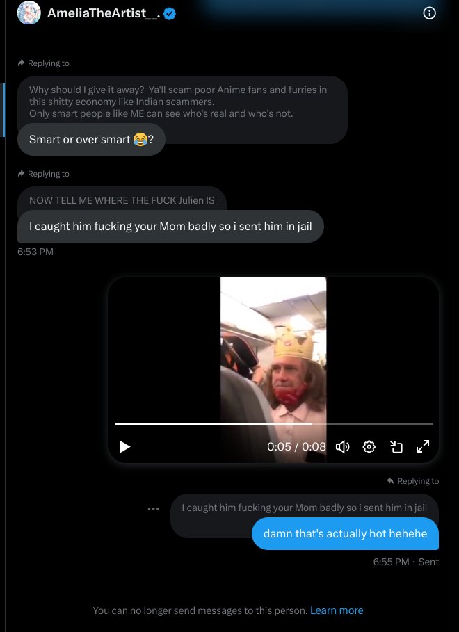 TravisHillsthe1's tweet photo. Me Trolling art scammer:
Also #FreeKingJulien #Artscammers https://t.co/NkQxsK1vbA