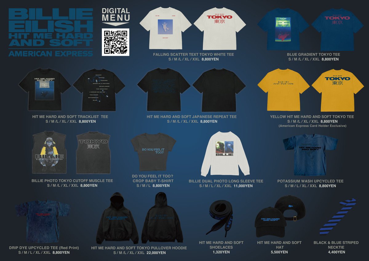 【新品】ビリーアイリッシュ　ポップアップ　AMEX 限定　パーカー 新品】ビリーアイリッシュ ポップアップ AMEX 限定 パーカー Billie