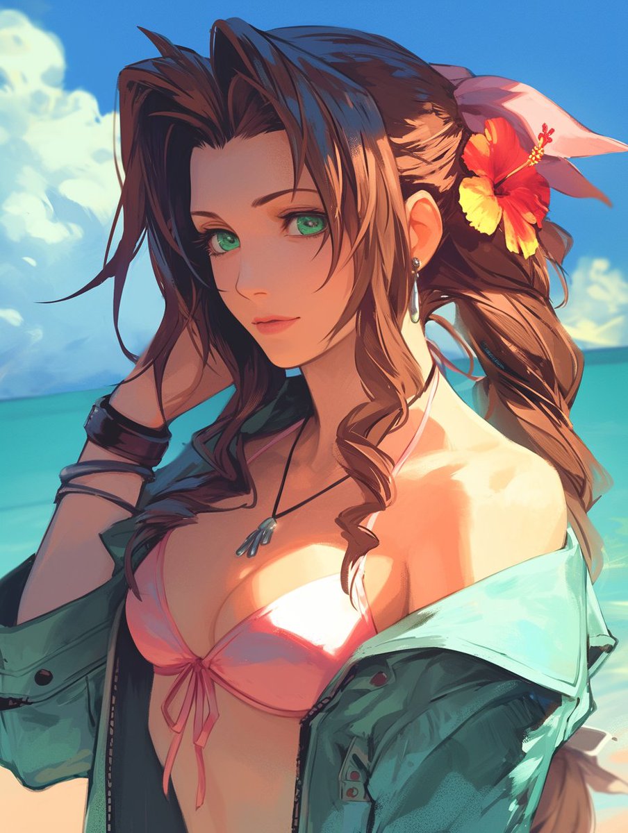 Summer🌺✨🌈🏖🍉🍧🌴

#nijijourneyv6