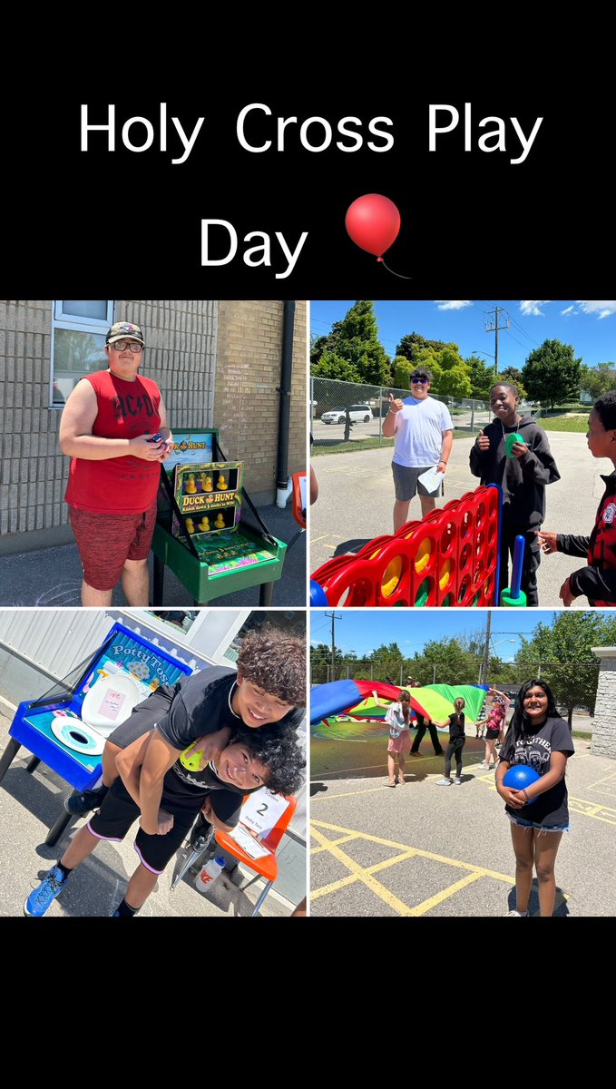 hcbrantford's tweet photo. Thank you staff, students and volunteers, for organizing and participating in some fun end-of-the-year events at Holy Cross! https://t.co/VmWWGtKKsd