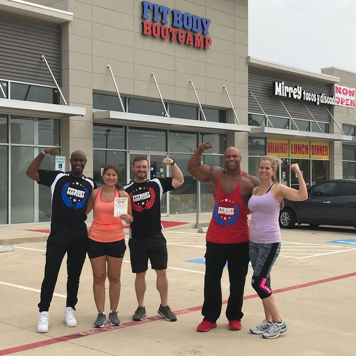 jordandarylking's tweet photo. Big shout out to @itz.simmons for the first place win! Travis & Misty in second and third! You all did a phenomenal job! #jordandarylking #fitness #motivation #fitbodybootcamp #springfbbc #fbbc #houston #springtx https://t.co/ZeQrhTLg5A