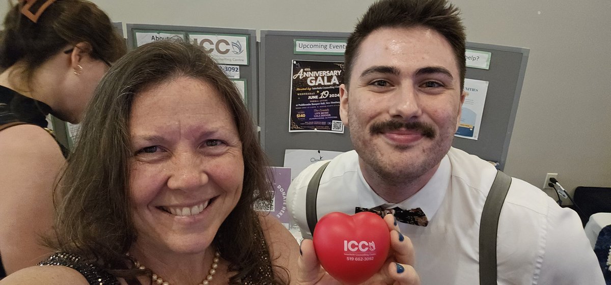 If you couldn't make it to the <a href="/ICC_NewHamburg/">ICC: Interfaith Counselling Centre</a> 40th Anniversary Gala tonight, you can still show your appreciation &amp; support by helping us reach our fundraising goal. Please consider donating today. Thank you, Jon for sharing the selfie and joining the ICC board this year!