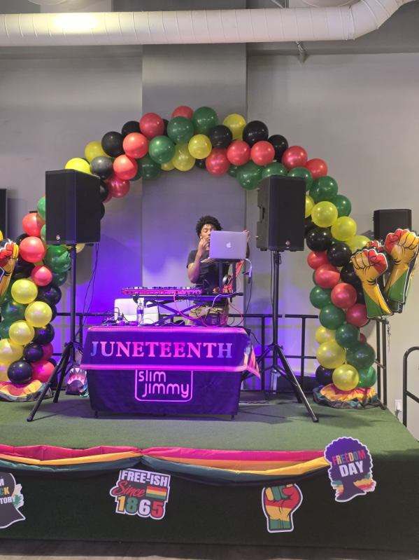 Candice Mitchell (@candymitchell06) on Twitter photo We CELEBRATED FREEDOM and HONORED our HERITAGE today at our first Juneteenth Party on the Patio!
The EDUTAINMENT was felt through the building! Happy Juneteenth!!! We are our ancestors WILDEST DREAMS!
<a href="/deneisharocksRE/">Deneisha Roberts</a> <a href="/RodariAndre/">Andre Walker</a> <a href="/m_wan4life/">Wanny Manasse</a> <a href="/ElviraDeCuir/">ED</a> <a href="/JammyJohnson1/">JammyJohnson</a> We CELEBRATED FREEDOM and HONORED our HERITAGE today at our first Juneteenth Party on the Patio!
The EDUTAINMENT was felt through the building! Happy Juneteenth!!! We are our ancestors WILDEST DREAMS!
<a href="/deneisharocksRE/">Deneisha Roberts</a> <a href="/RodariAndre/">Andre Walker</a> <a href="/m_wan4life/">Wanny Manasse</a> <a href="/ElviraDeCuir/">ED</a> <a href="/JammyJohnson1/">JammyJohnson</a>