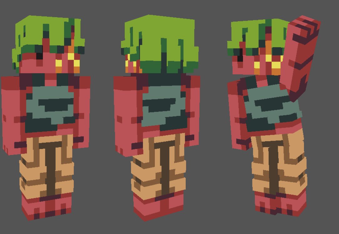 Hildatsu's tweet photo. tentei fazer a minha sona antiga :D #skinspeedrun https://t.co/DWTqiwBRPS