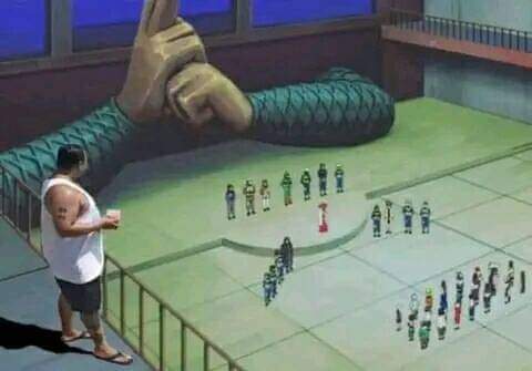 "Como você sabe tanto desse anime?"

Eu estava lá