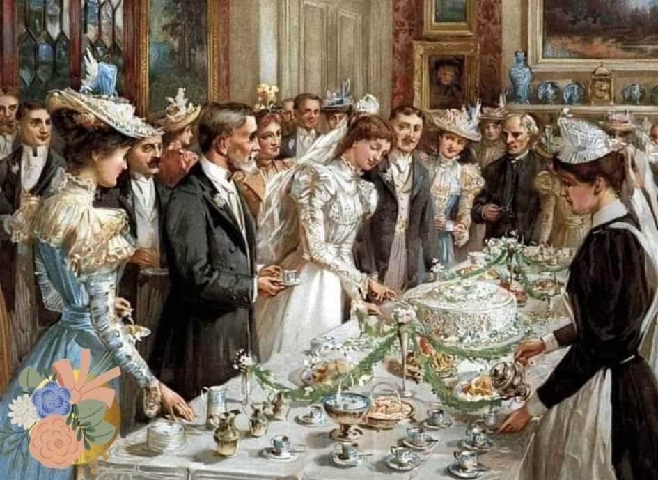▶️LA HISTORIA DEL PASTEL DE BODAS
El pastel de bodas, llamado también tarta nupcial, torta de novios o torta de casamiento es el postre tradicional que se sirve a los invitados de una boda después de la ceremonia. En la cultura