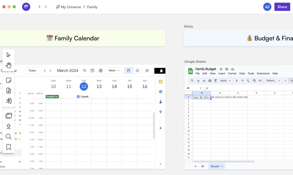 Jam fam is building and looking for feedback! 😃

<a href="/EdvoOfficial/">Edvo</a> is building a new workspace: work across your browser tabs in a FigJam-like canvas (how cool is that!)

They just went live for alpha testers: edvo.com 🥳

Send your product notes to <a href="/shireenjaffer_/">Shireen Jaffer</a>!