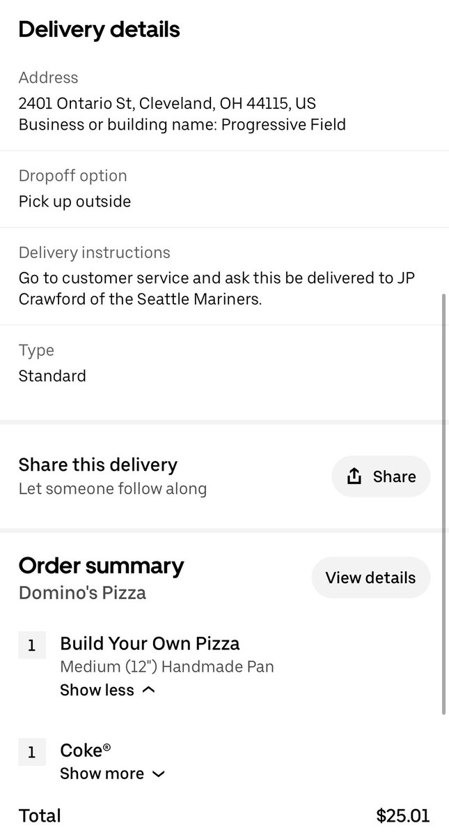 thejagepage's tweet image. Screw it, we ride with @dominos.

Make sure our dude gets his pizza!