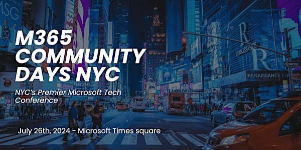 Thomas Daly #M365nj #M365nyc #CommunityDays tweet media