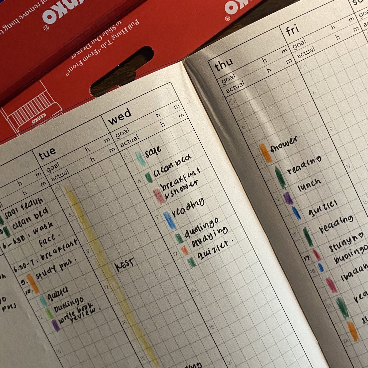 plan the day