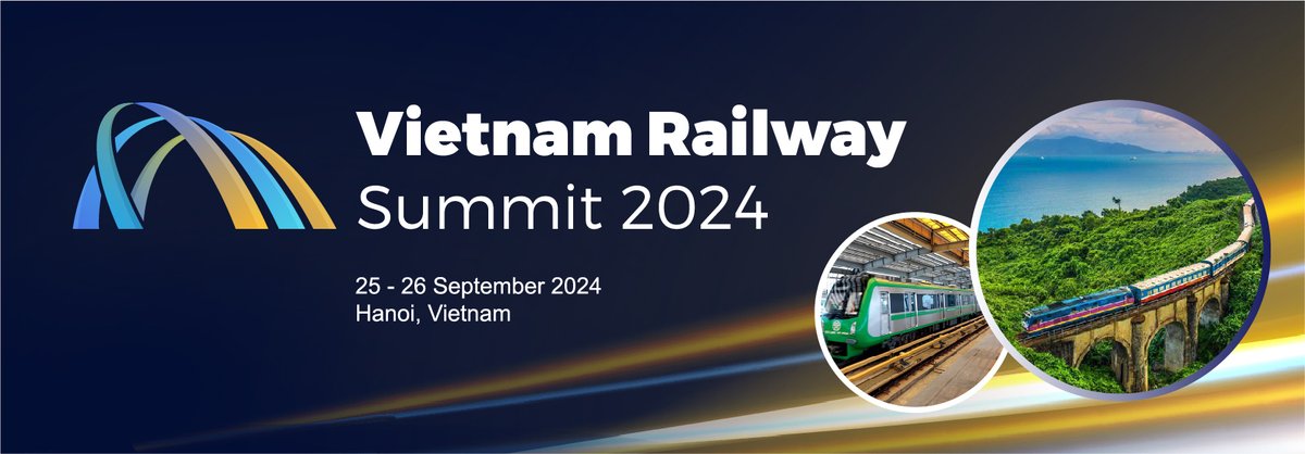 We are pleased to be supporting the Vietnam Railway Summit 2024 which will take place in Hanoi, Vietnam from 25th to 26th September. For more information and to register to attend, visit: lnkd.in/gyb4azkn