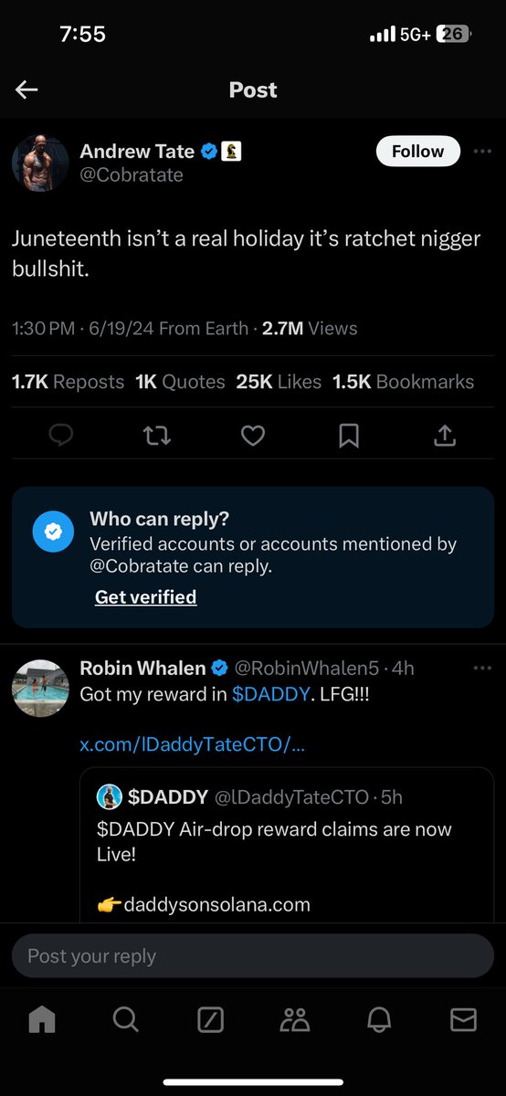 _TwoInTheShirt's tweet photo. @elonmusk what’s up??? Is twitter racist too????? https://t.co/St7mtKhL8J