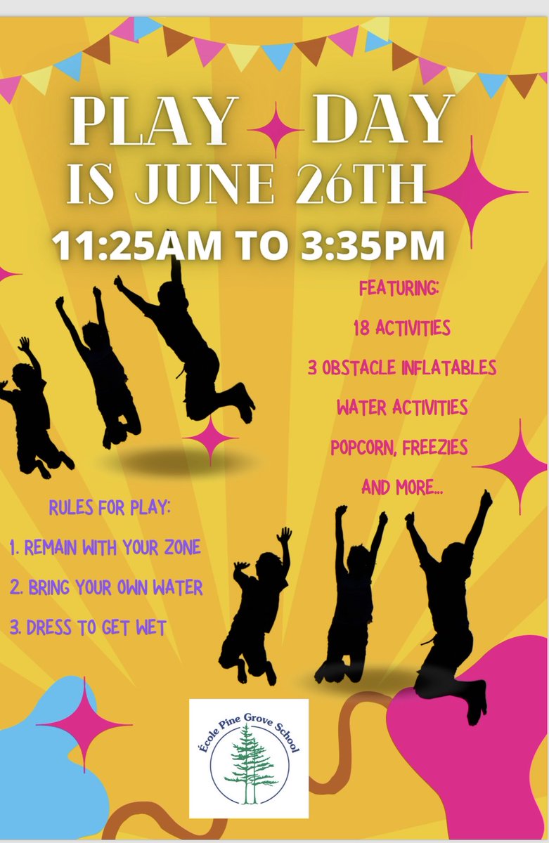 Play Day is coming