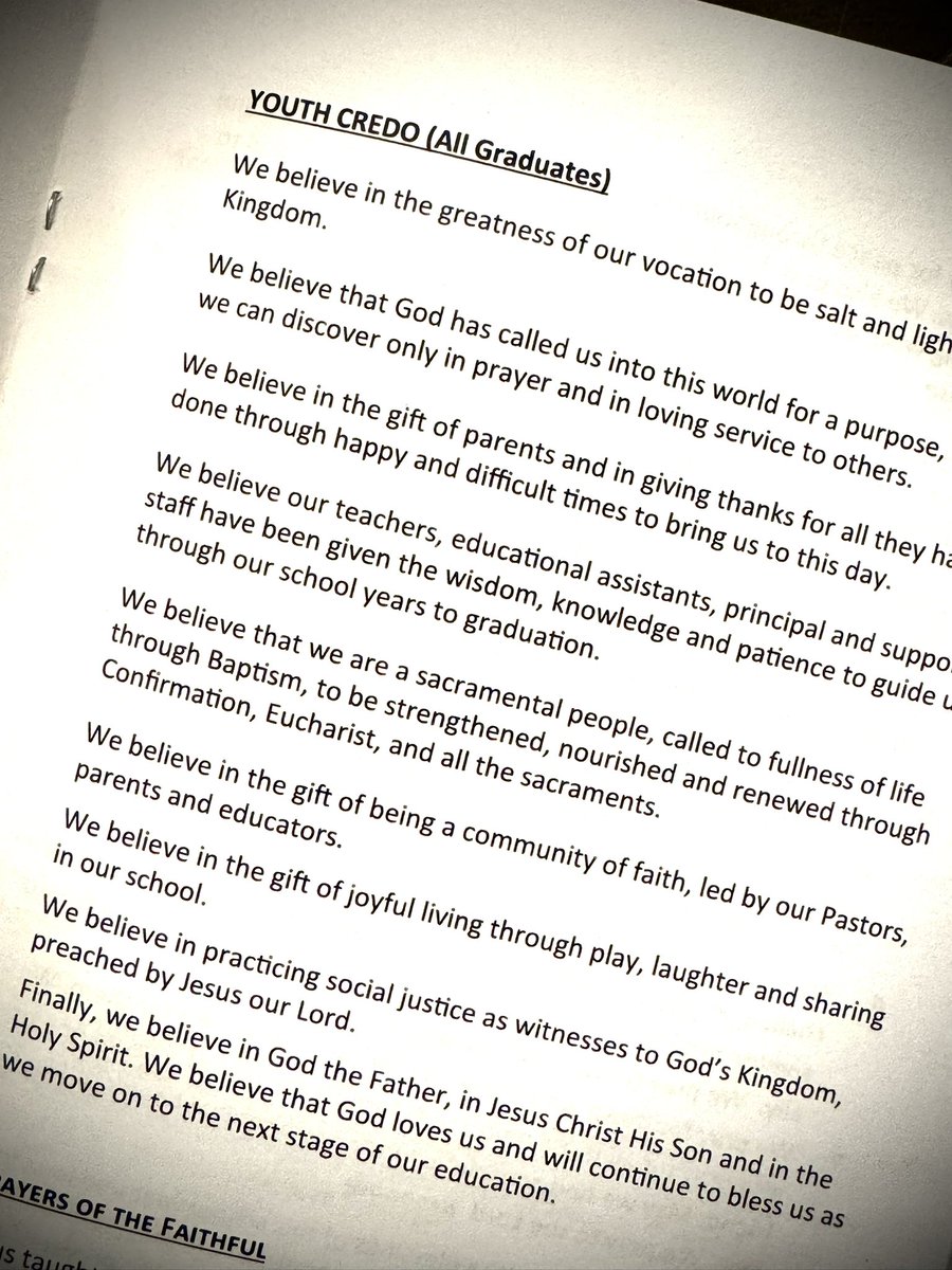 🎓ConGRADulations to our <a href="/DPCDSBSchools/">Dufferin-Peel Catholic District School Board</a> Class of 2024 - St Edith Stein Catholic Elementary School <a href="/SteinDPCDSB/">St. Edith Stein</a>! May God bless our grade 8 students and guide them as they continue their journey of faith and learning! We wish them all the best as they go forward into the future!