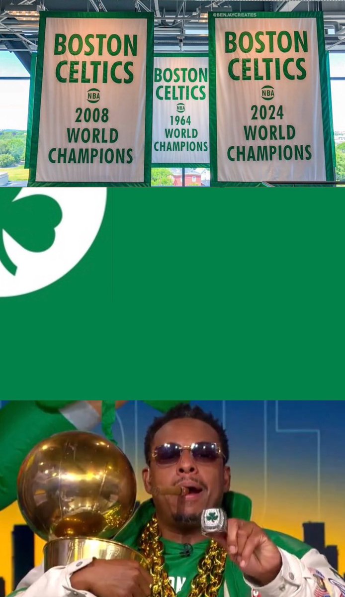 Celtics fans, open for a surprise 🏆☘️