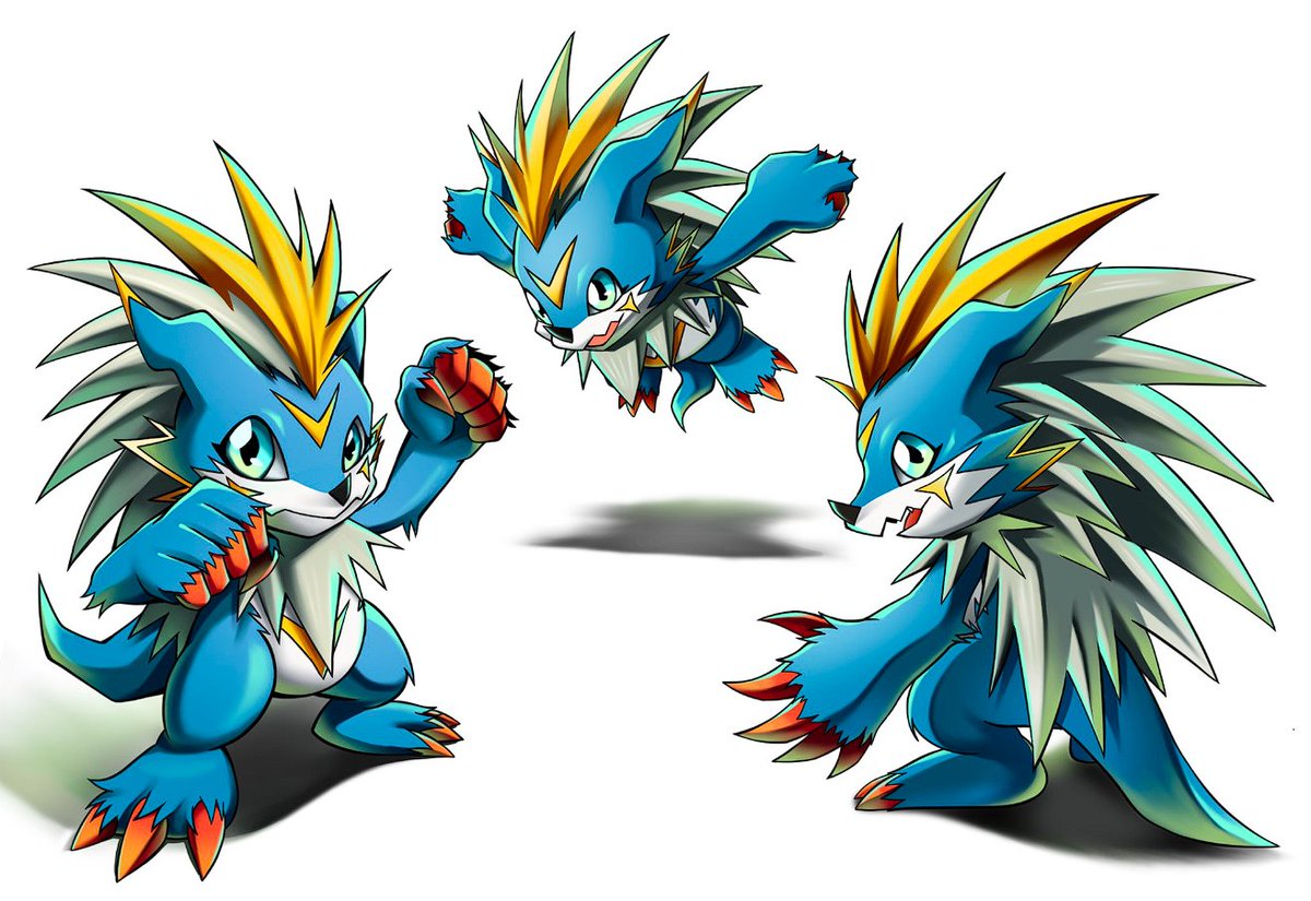 kgh786's tweet photo. So happy just got all of my artworks of my new Digi-OC Herissveemon! He's a hybrid/combo of 2 of my fav digis, Special thanks to the artists @jedigimon @Rokuromon @Ginryuumaru
#Digimon #デジモン #Digifake #Fakemon #Digifakes #Digifusion #digimon_oc #digimonoc #DigimonFanmade https://t.co/xIvMMsaK5J