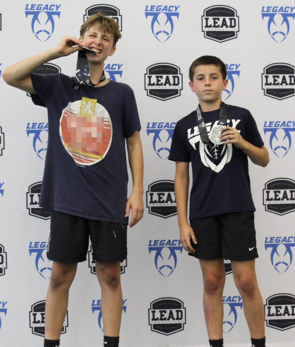 Legacy Youth Summer Camp RB MVPs 🏅

6th-8th - Brock Delise
2nd-5th - Mason McClure

<a href="/LegacyYouthFB/">Legacy Youth Football</a> <a href="/Legacy_Recruit/">Legacy Recruiting</a> 

#legacy #jointhemovement