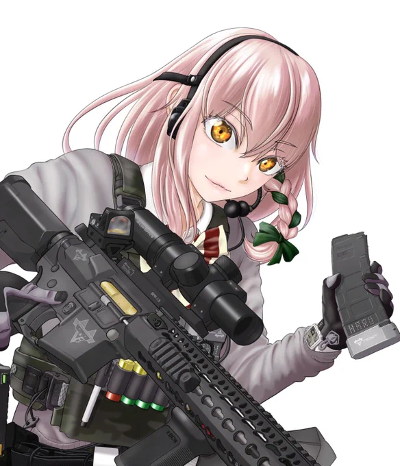 髪色が変わって三つ編み作った同一人物です。俺がそうだと言うのでそうなんです。 