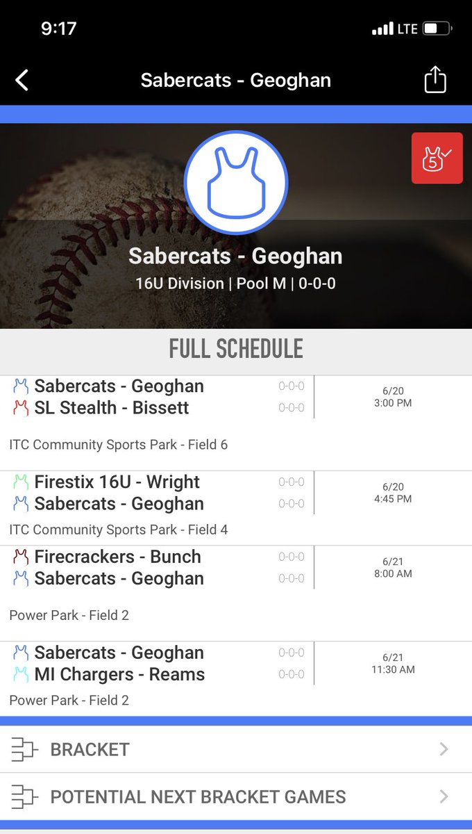 RileyHomoly's tweet image. So excited to start playing the next round of softball. Here’s our Thursday &amp;amp; Friday pool play schedule