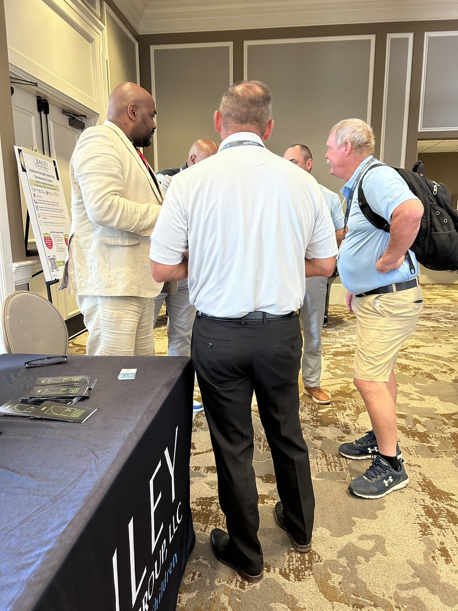 BaileyEducation's tweet photo. Today is our last day at the Grand in Fairhope, AL for the SSA Conference! Be sure to stop by our booth today and hear from Sales Manager Terry Roller about the services we can provide to your schools! ππ€π #baileyeducation #LEADwithBailey https://t.co/P5vN1cyqDt