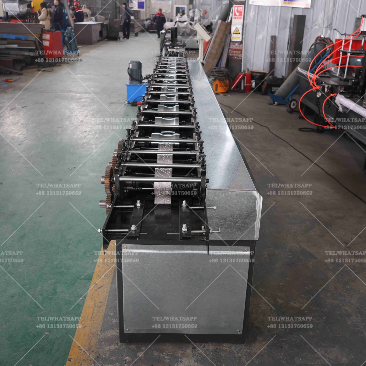 GloriaLi02's tweet photo. Metal roll up door roll forming machine with embossing.
We provide customized services,If you are interested,welcome to inquiry to me!
☎️Whatspp:+86 17303378780
📨Email: gloria@kaiyitemachine.com
#rollformingmachine #rollforming #machine #machinery https://t.co/I3dMtE04JF