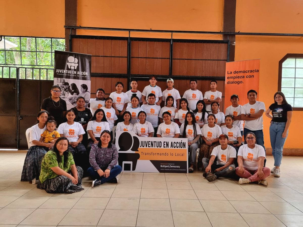 #AltaVerapaz #Juventudes de #SanCristóbalVerapaz y #SantaCatalinalaTinta se fortalecen para auditoría social en impulso de políticas públicas municipales como #GruposPromotores #Diálogo. Gracias Proyecto Juventud en acción, transformando lo local <a href="/UNFPAGuatemala/">UNFPA en Guatemala</a>