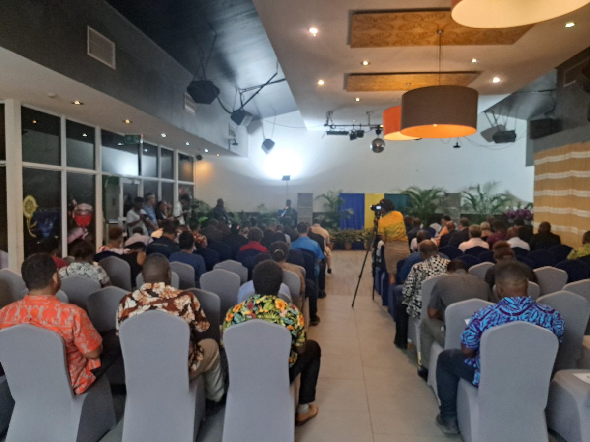 PManakako's tweet photo. The Prime Minister Hon. Jeremiah Manele, today has Launched the revised Solomon Islands National Anti-Corruption Strategy 2024-2027. https://t.co/SEdIbtMNr9