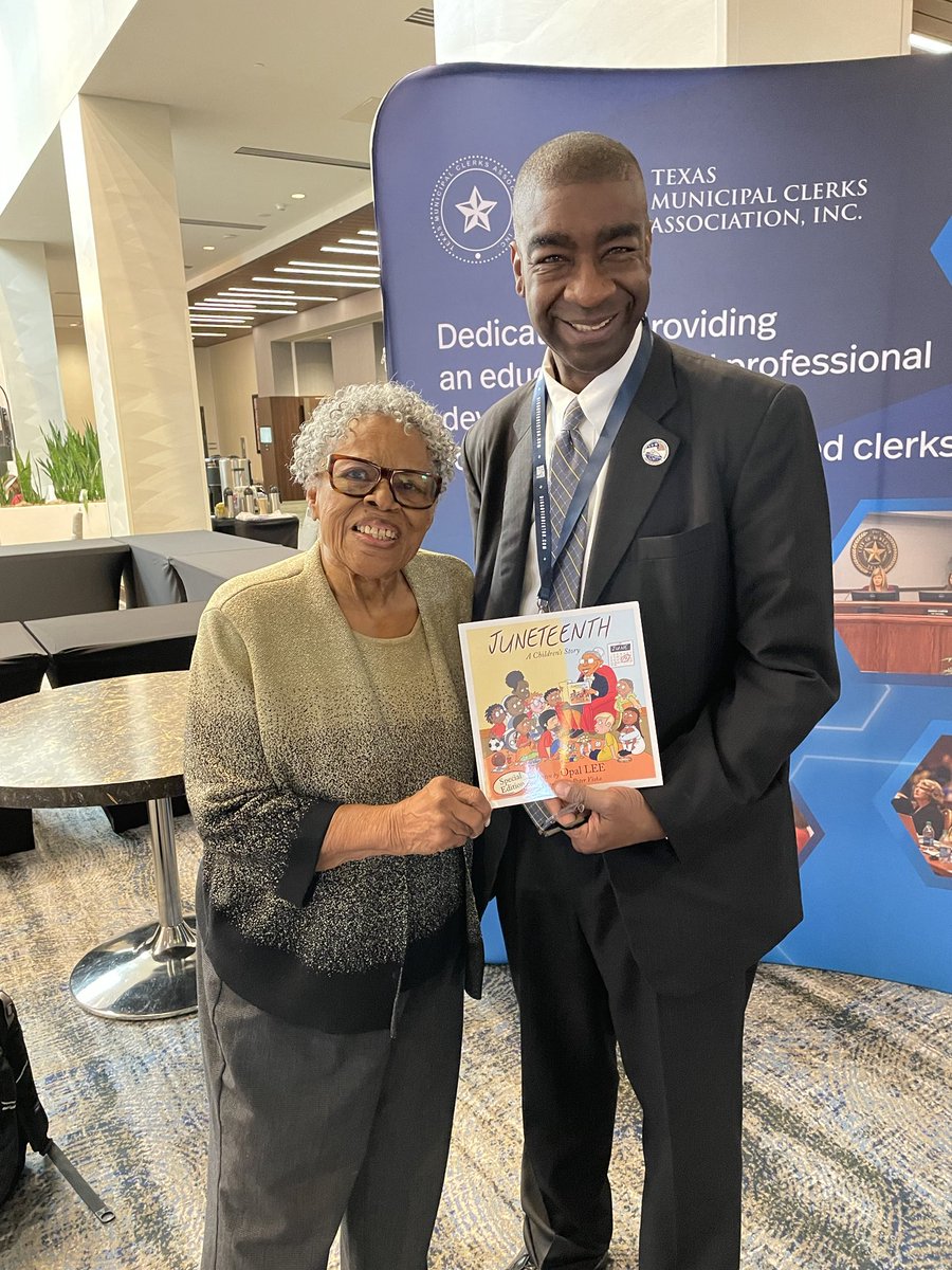 As the nation reflects on the holiday of Juneteenth. It was a great honor to meet the grandmother of the holiday early this year down in Texas.