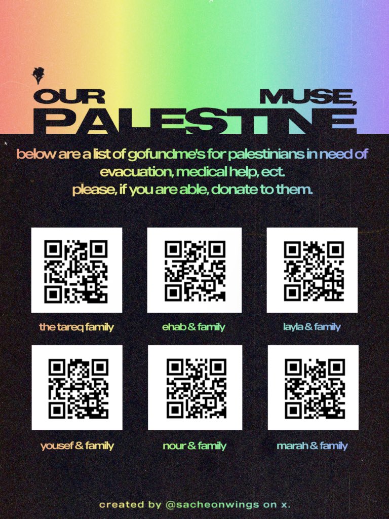 our muse, palestine. 🇵🇸