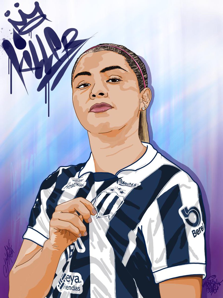 _anabenavente's tweet photo. Bienvenida Killer 💙🤍 
Bienvenida al azul y blanco ✨

@kattyabad10 
@Rayadas 

#monkeyarms 🍌🐒 https://t.co/iBYIdGJm7o
