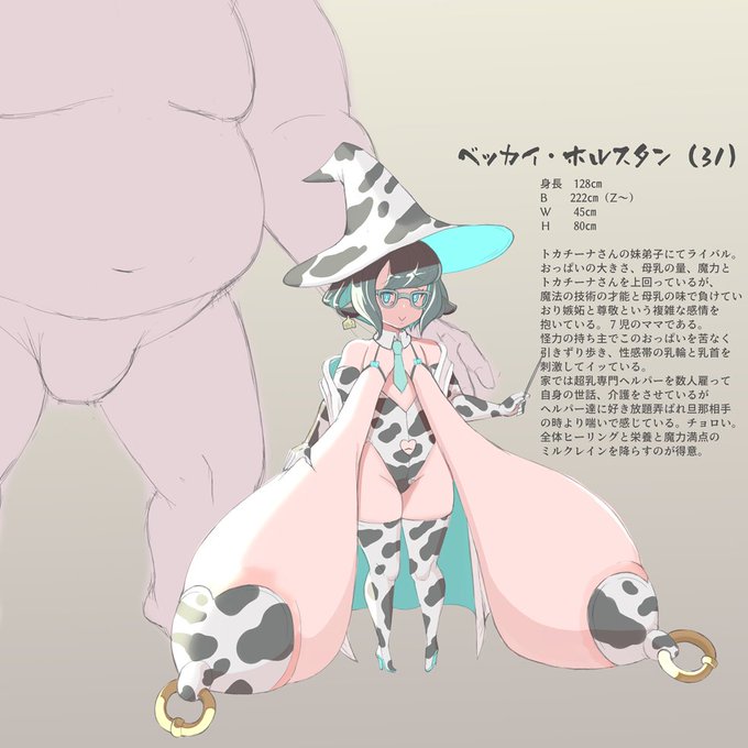 酷いミスがあったので投稿し直し・・・!!スーパー魔女えっち大戦EXのキャラで描いたトカチーナさんのライバルを描いたぞ・・・!!立った状態で接地する長超乳大好きマン!! 