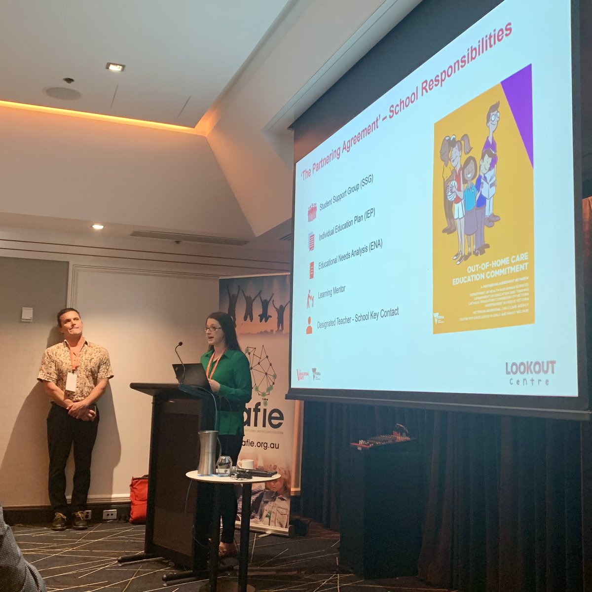 Sharing the outstanding ‘Let us learn’ report by <a href="/CCYPVictoria/">CCYP Victoria</a> and the Vic partnering agreement for students in care with the national #DSD24 conference - Lookout Centre team <a href="/VicGovDE/">Victorian Department of Education</a> <a href="/AAFIEFoundation/">AAFIE</a> <a href="/LWBAustralia/">Life Without Barriers</a>