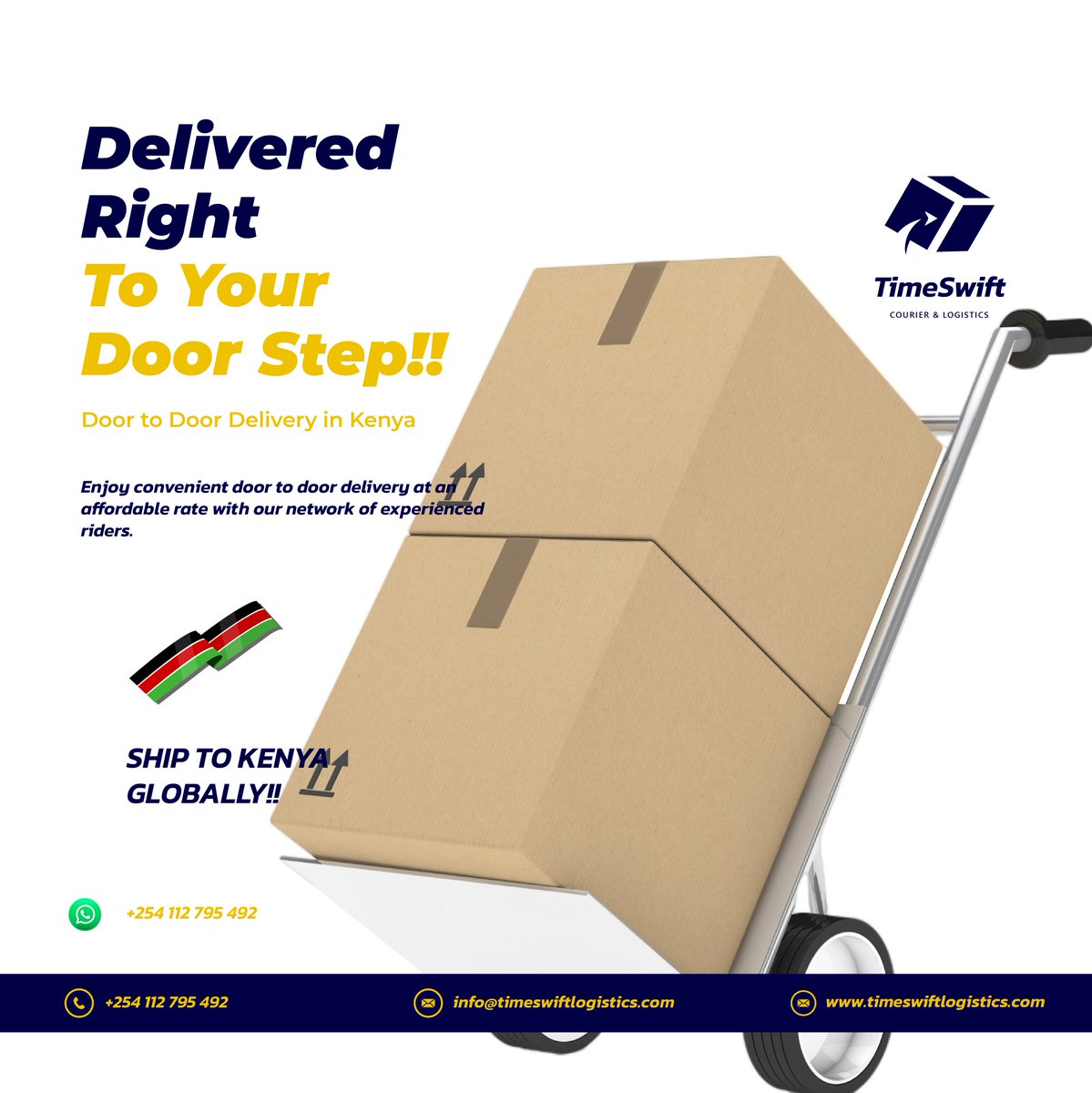 TimeswiftL's tweet image. Enjoy convenient  door to door delivery  at an affordable rate with our network of experienced riders. 

#TIMESWIFT 

#deliveryservice #fastdelivey #covenient #cashondelivery #reliableservice #safe #secure #logisticscompany  #countrywidedelivery