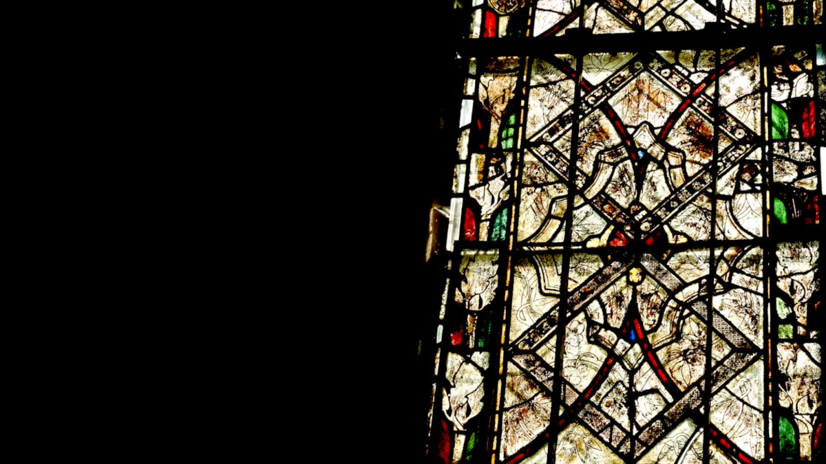 stained glass

to block out the harmful aspects of sunlight 

so as to not corrupt the great work (or works)

in the cryptic medieval cathedrals 

a labyrinth

the philosopher's glass