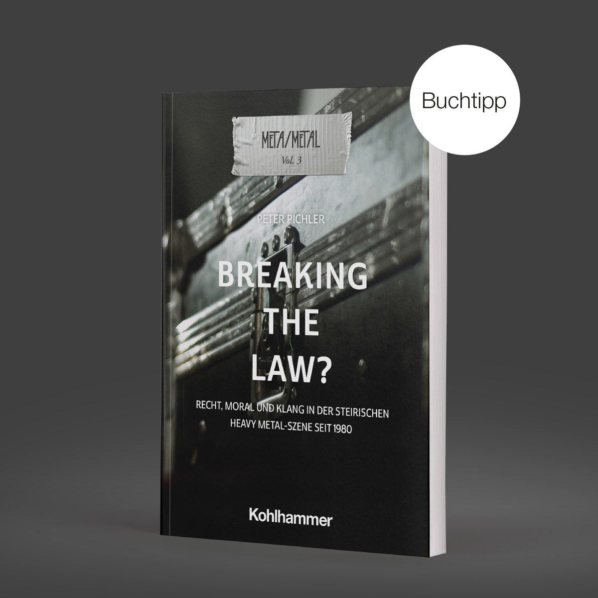 Kohlhammer's tweet photo. Im Interview spricht @PeterPichler10,Autor von „Breaking the Law?“, darüber, wie sich der rebellische Gestus des gleichnamigen Song-Klassikers von J. Priest von 1980 bis heute wandelte.Die #Metal-Szene spiegelt dabei immer gesellschaftliche Diskurse wider. https://t.co/lVa3U0j4Vo https://t.co/MOt3odmGnr