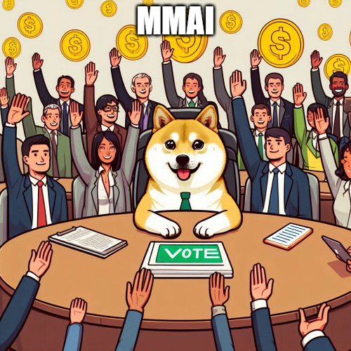 🐕🗳️ How important do you think the role of decentralized governance will be in the success of $MMAI? Much democracy, very participation, such community-driven future! 🌐🚀💬