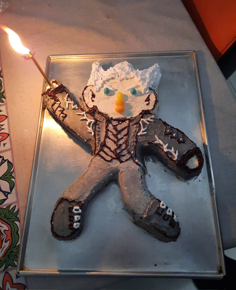 we ruined him (the candle is the yamato) #dmc