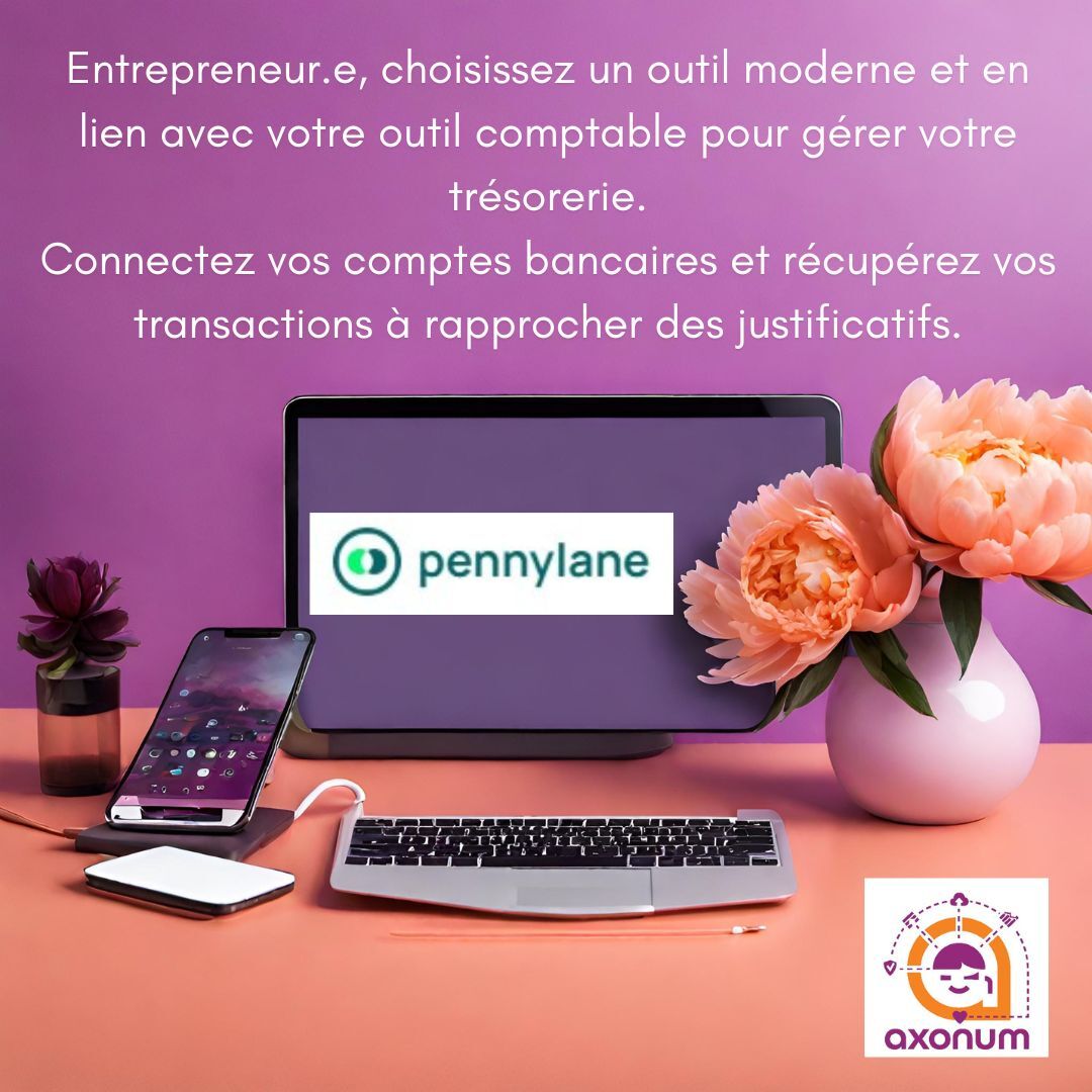 #Entrepreneur.e, connectez vos comptes bancaires et récupérez vos transactions à rapprocher des justificatifs sur Pennylane.

Application disponible sur ordinateur et téléphone portable ! pennylane.com/fr/

Pour collaborer sur cet outil, 👉 axonum.fr/contacter-axon…