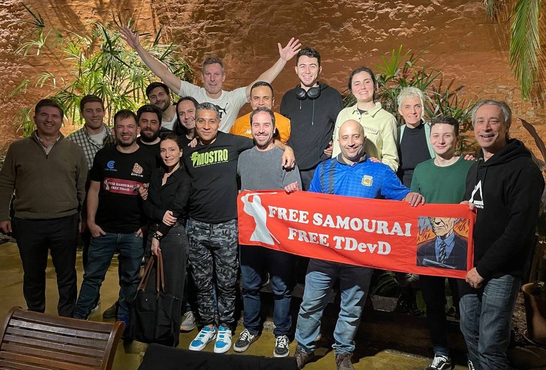 escuelitabtc's tweet image. Anoche tuvimos una hermosa parrillada 🥩 #BITCOIN er organizada por @bitcoin_night en🇦🇷
La privacidad no es un crimen Solidaridad !💪🌀 @LaurentMT
#FREESAMOURAI #FREETDevD